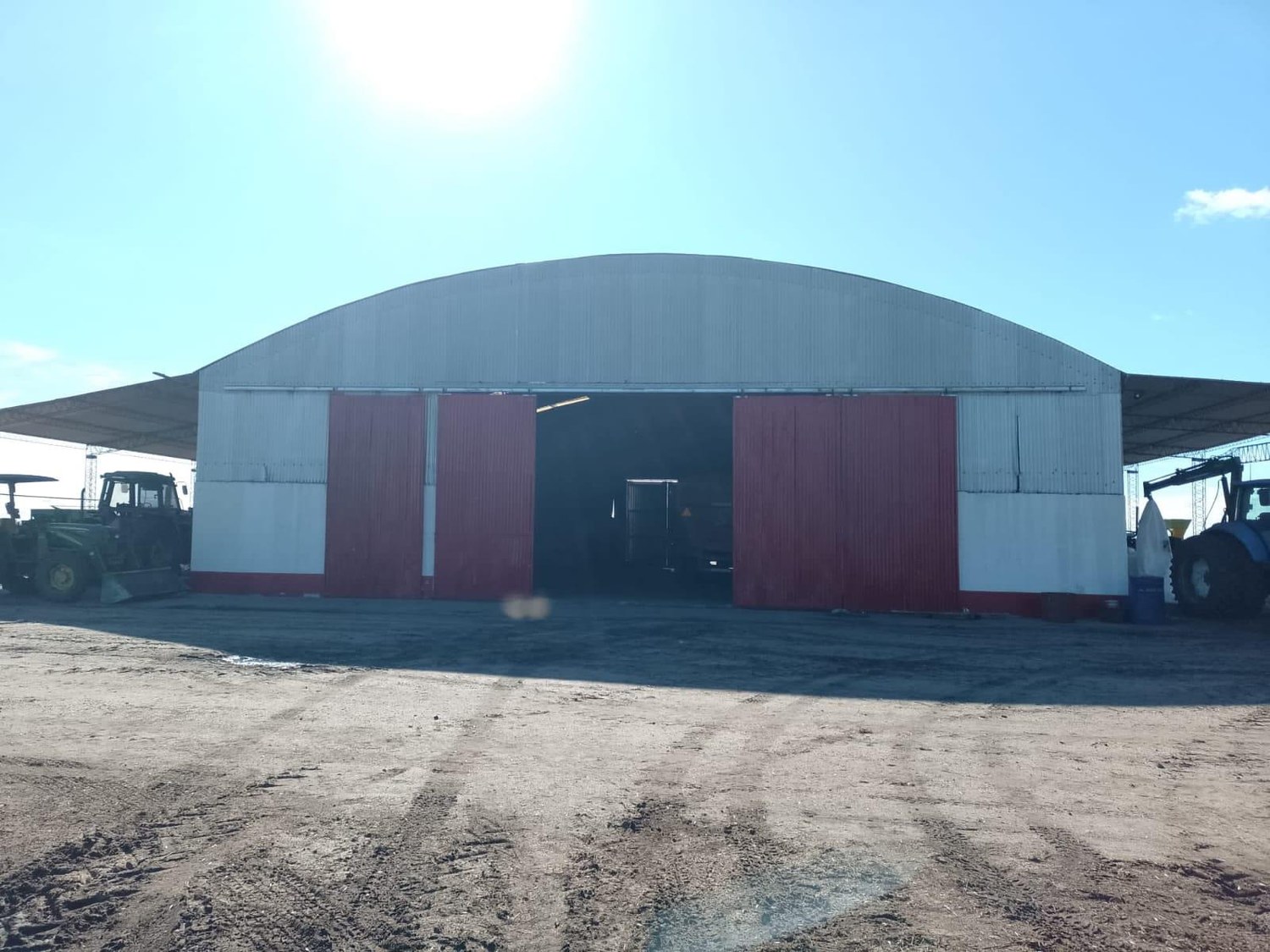 Maschinenhalle · Galpón principal